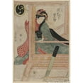 thumbnail image 3 of Toyokuni Utagawa 11x14 Black Modern Framed Museum Art Print Titled - Sawamura Tanosuke Noshichi (1809), 3 of 5