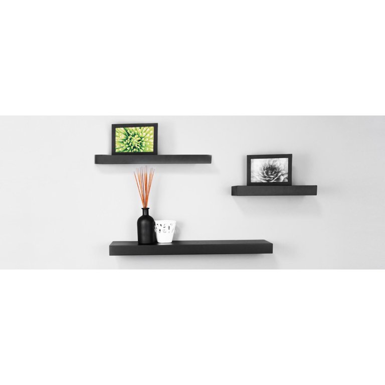 Black Floating Shelves - Sleek & Heavy Duty – Shelf Expression