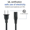 thumbnail image 2 of PwrON 5ft AC Power Cord Cable Replacement for Panasonic SC-HTB10 SC-BTT770 SC-HTB520 SC-BTT370 SYSTEMS, 2 of 5