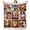 9 Photos-2, variant on Customized Blankets Personalized Blanket Using Your Own Pictures with Text, Christmas Birthday Wedding Memorial for Kids Teens Adult Family Friends Pets