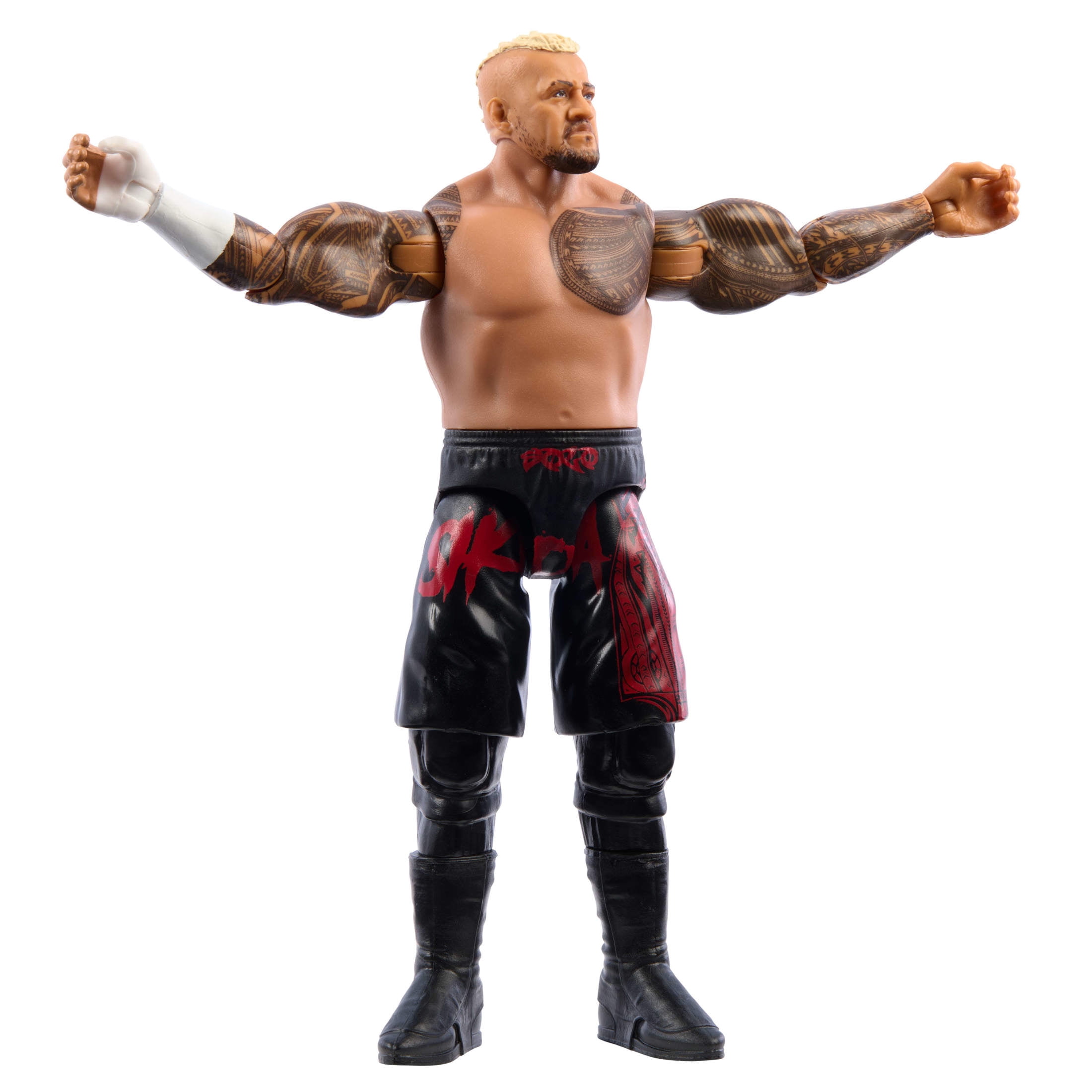 WWE Solo Sikoa Action Figure, Main Event Series #151 6-inch Collectible Superstar with Articulation