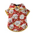 thumbnail image 2 of ZDWQFA Dog Christmas Clothes Pet New Year Clothes Cat Winter Red Skirt for Dogs, 2 of 7