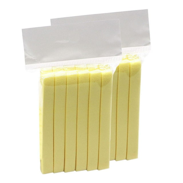 12 piezas de Esponjas faciales comprimidas Zulema Amarillo