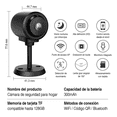 thumbnail image 2 of Mini Cámara 3mp Espía Hd Wifi Cámaras De Seguridad Xtellar Negro, 2 of 3