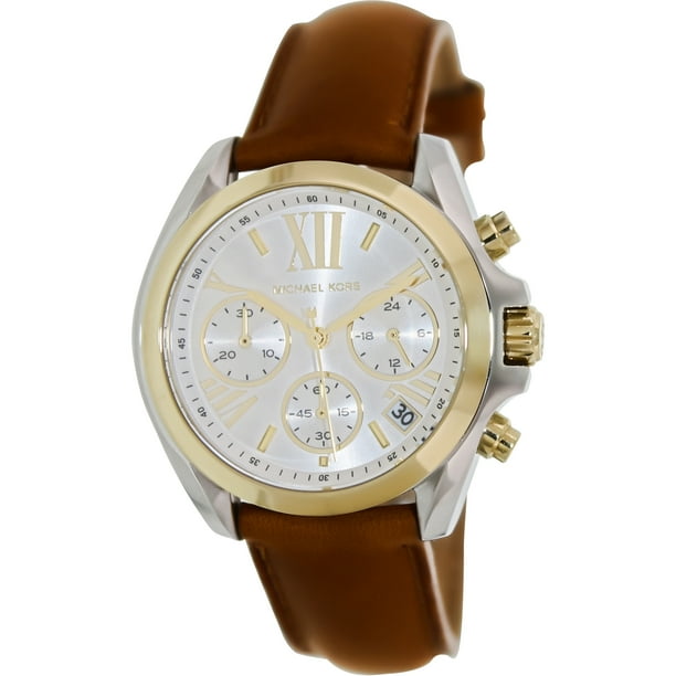 Michael Kors Michael Kors Men's Bradshaw MK2301 Brown Leather Quartz