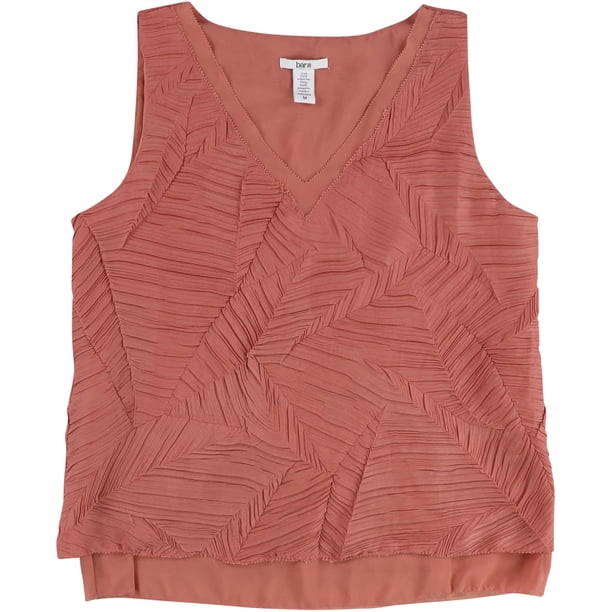 Blusa de punto texturizada bar III para mujer rosa pequeña