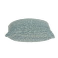 thumbnail image 3 of Parkland Collection PILB11076P Tobi Blue & Tan Square Transitional Pillow Cover with Poly Insert - 20 x 20 x 7 in., 3 of 3