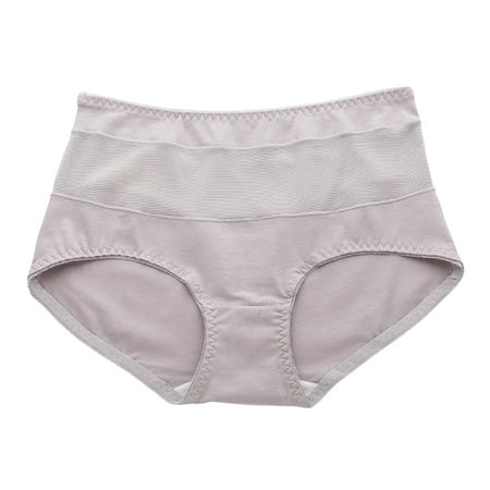 

Women s New Comfortable And Cotton Hollow High Waist Translucent Lace Large Underwear