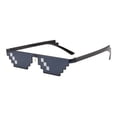 thumbnail image 1 of Gafas de mosaico gafas de sol bidimensionales Minecraft personalidad pixel gafas de sol negro XianweiShao 9024715049353, 1 of 1