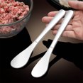 thumbnail image 4 of Cuchara para dumplings de acero inoxidable, cuchillo para wonton, herramienta para mezclar, grado comercial, filo afilado, mango ergonómico, para cocinar en la cocina y preparar alimentos en, 4 of 9