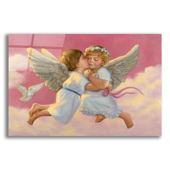 Epic Art 'February' by David Lindsley, Acrylic Glass Wall Art, 24"x16"