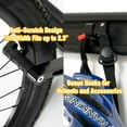 thumbnail image 5 of CD 6 Bike Wall Mount Adjustable Hook Hanger Storage Rack for MTB Road Bicycles, 5 of 8