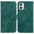 thumbnail image 2 of Compatible avec Motorola Moto G73 5G Embossé Mignon Tiger Étui Portefeuille à Rabat Porte-Cartes Étui, 2 of 5