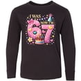thumbnail image 3 of Inktastic I Was 6 Now I'm 7 Birthday Long Sleeve Youth T-Shirt, 3 of 5