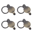 thumbnail image 1 of CTIRCHIU 4 Pcs Couvre-Trous de Porte pour Intimité Hôtelière, Cuivre, Portes d'Entrée, 1 of 6