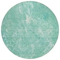 thumbnail image 2 of Addison Rugs Chantille Indoor/Outdoor Transitional Abstract Teal Washable Round Rug, 8' x 8', 2 of 6