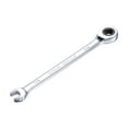 thumbnail image 1 of Unique Bargains 1/4 inch Ratcheting Combination Wrench SAE 72 Teeth 12 Point Ratchet Box Ended Spanner Tools, Cr-V, 1 of 5