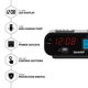 thumbnail image 2 of Reloj despertador digital Sharp de 3" con pantalla LED roja y toma de corriente, SPC137, 2 of 6