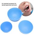 thumbnail image 4 of Dolor para mezclar dolor para mezclar yeso dolor para mezclar dental 3 uds cuenco de mezcla de Material Dental de goma profesional cuenco de mezcla de yeso para higiene bucal LHCER Otros, 4 of 8