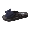 thumbnail image 2 of Summer Savings HYwys Slippers Women Wedge Slides Sandals Home Bathroom Beach Flip Flops Shoes Blue 41, 2 of 7