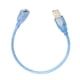 thumbnail image 1 of Cable de extensión USB 2.0 alto transparente a 0.3 metros Baoblaze Cable de extensión estándar, 1 of 8