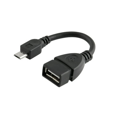 (5-pack) JacobsParts Micro-USB Male to USB 2.0 Female Host OTG Adapter Cable