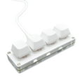 thumbnail image 4 of Tachiuwa Clavier USB Mini 4 Touches Programmation RVB à Commutation à Chaud Clavier de Jeu Mécanique pour Commutateur Bleu, 4 of 9