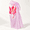 Baby Pink Lily Print-One Size, variant on Leopard Lily Print One Size Chiffon Sheer High Slit Swimsuit Coverup Sarong Wrap