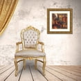 thumbnail image 3 of Oudkerk, Marie-Louise 20x20 Gold Ornate Wood Framed with Double Matting Museum Art Print Titled - Ode to Music II, 3 of 4