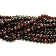 thumbnail image 1 of CHUANK 4mm Red Garnet Round Beads Genuine Gemstone Natural Jewelry Making, 1 of 1