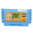 thumbnail image 2 of Controlador De Carga Solar, Pantalla LCD De Regulador De Batería Para El Hogar ANGGREK 10A 130W(12V) 260W(24V), 2 of 8