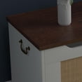 thumbnail image 4 of Cherish Coffre de Rangement, Banc de Rangement avec Charnière de Sécurité, Coffre de Rangement en Bois, Coffre de Rangement pour Couvertures, Banc de Rangement pour Entrée, Salon, Chambre, 4 of 6