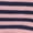 #0223-Hot Pink, variant on Karight Womens Striped T Shirt Crew Neck Short Sleeve Ringer Trim Stretchy Slim Fit Casual Tee Top