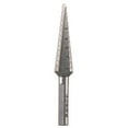 thumbnail image 2 of Vermont American 13374 1/8"-1/2" High Speed Steel Step Drill Bit, 2 of 2