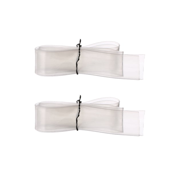 Manguito De Cable De Envoltura Del Tubo Termorretráctil Transparente 2xclear 2,5 Sunnimix Tubo termorretráctil transparente