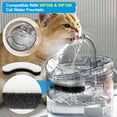 thumbnail image 3 of Pet Water Fountain Replacement Filters for WF050 & WF100 Cat Fountain, Automatic Cat Dog Water Fountain/Dispenser Replacement Filter (6 Pieces), 3 of 7