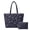Candy Cane Snowflake Pattern, variant on HELLHERO Zipper Closure Women's Embroidered Shoulder Bag for Leisure Time, Stretch Polyester Portable Multipurpose Quilted Shoulder Bags, Sloth Christmas Pattern