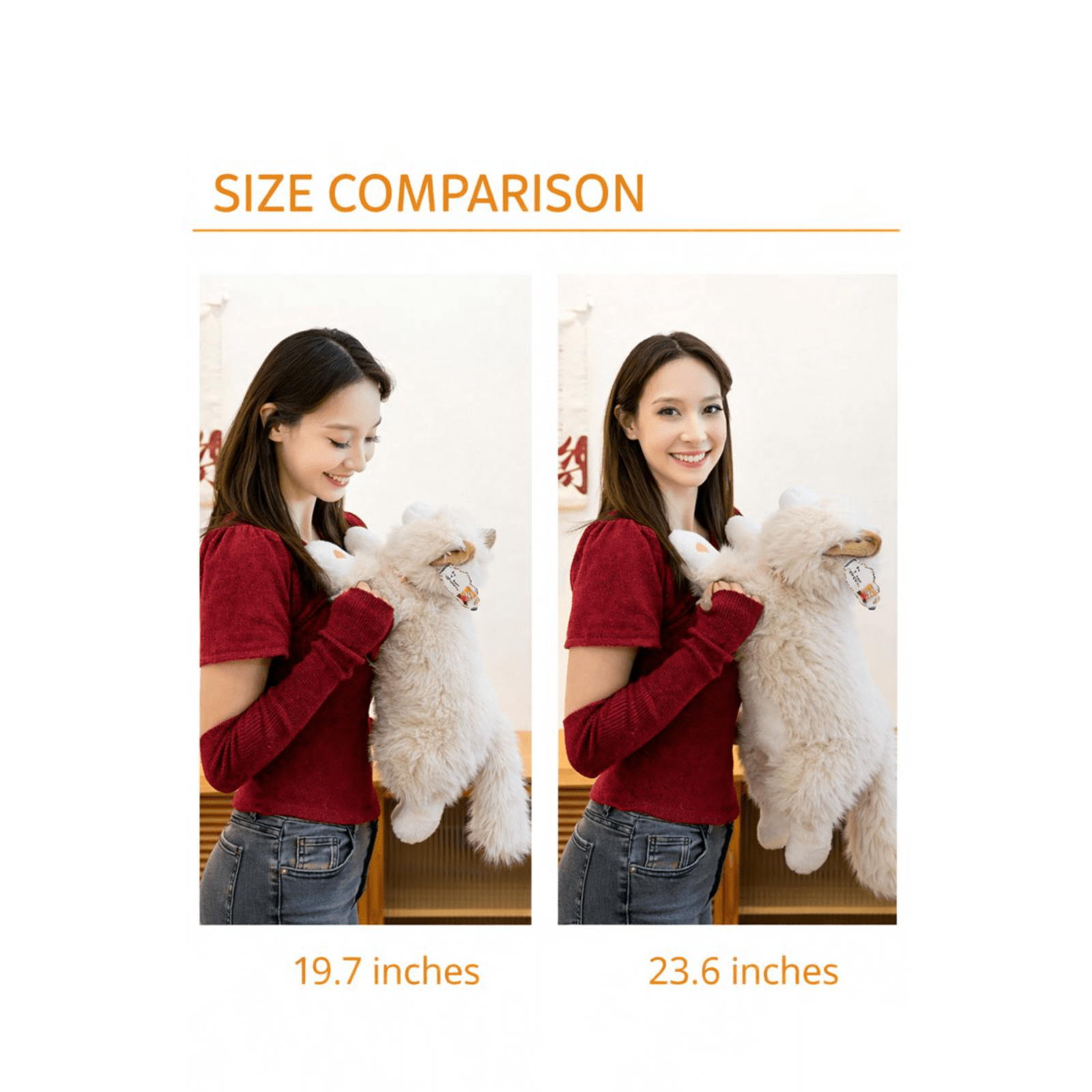 Sound Plush Cat, Weighted Lying Companion, Soft Decorative Accent for Sofa & Home Display