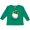 Kelly Green, variant on Inktastic Hello, I'm New Here Cute Baby Turtle Boys or Girls Long Sleeve Toddler T-Shirt