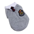 thumbnail image 1 of Funny Couple Pet Pet Shirt Costume Dog Costume for Small Medium Dogs Dog Clothes Pet Uniform Dog Uniform Pet Clothes L GRAY SHIRT, 1 of 8