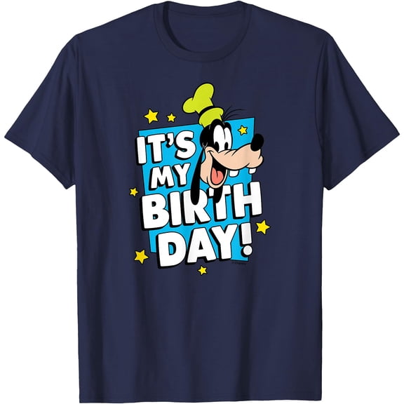 Goofy It's My Birthday! DTG Print Unisex T-Shirt