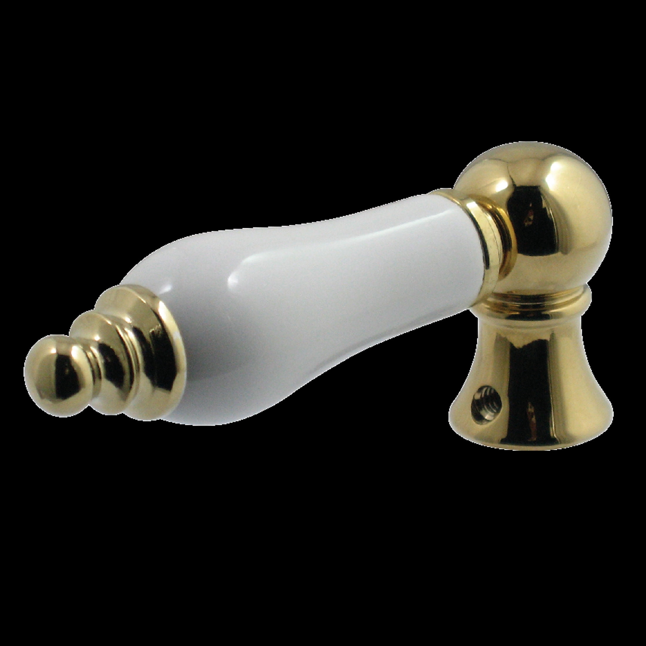 Kingston Brass KTPLS2 Victorian Side Mount Toilet Tank Lever, Left/Right Installation in Polished Brass