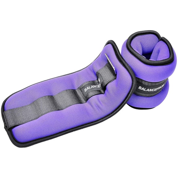 Open Box BalanceFrom Fully Adjustable Ankle, Wrist, Arm or Leg Weights, 5-lb