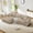 Camel, variant on Aukfa 109" Modular Cloud Sectional Sofa with L-Shape Chaise, Corduroy Upholstered Deep Seat Couch, Right Facing Chaise, No Assembly Boneless Sofa for Living Room/Bedroom/Apartment, Black