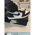thumbnail image 4 of N I-K-E A i r-Jor-dan 1 Retro High Dark Royal Blue White Sneakers, 4 of 5