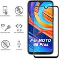 thumbnail image 2 of SCL Protecteur d'Écran Compatible avec Moto G8 Plus, [2 Pack] Couverture Complète Incurvée 3D Trempé, 2 of 5
