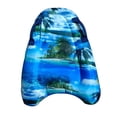 thumbnail image 1 of Kids Inflatable Surf Body Board with Handles and New Push-Button Valve, Lightweight Swimming Floating Surfboard Aid Mat Learn To Swim, Beach Safety Theme Surfing for Kids Learning Surfing, 1 of 8