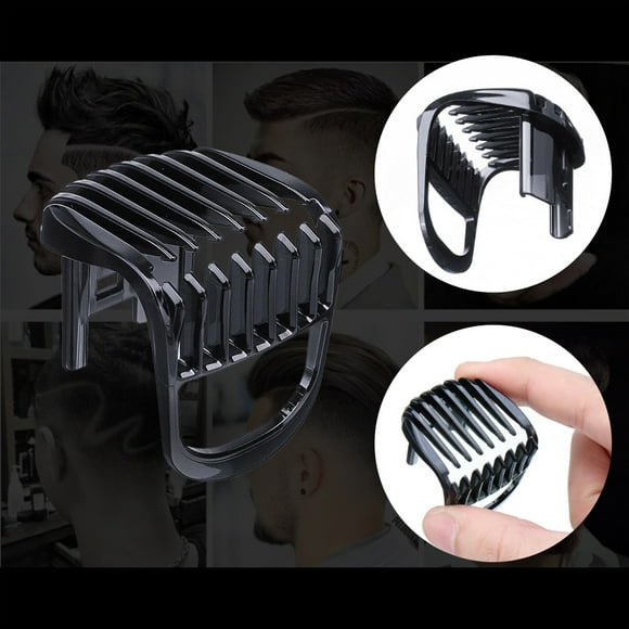 Philips Trimmer Comb - Compatible QT4000/QT4005, Negro, Duradero - Accesorio de repuesto para un recorte preciso de la barba
