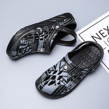 

38-49 Summer Men Sandals Slippers Casual Beach Shoes Boy Designer Sandals Driving in House Slippers Sea Sandals Outdoor Fashion