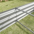 thumbnail image 7 of Bianlte 6×3×1ft Outdoor Metal Raised Garden Bed for Plants,Vegetables,and Flowers,Silver, 7 of 7